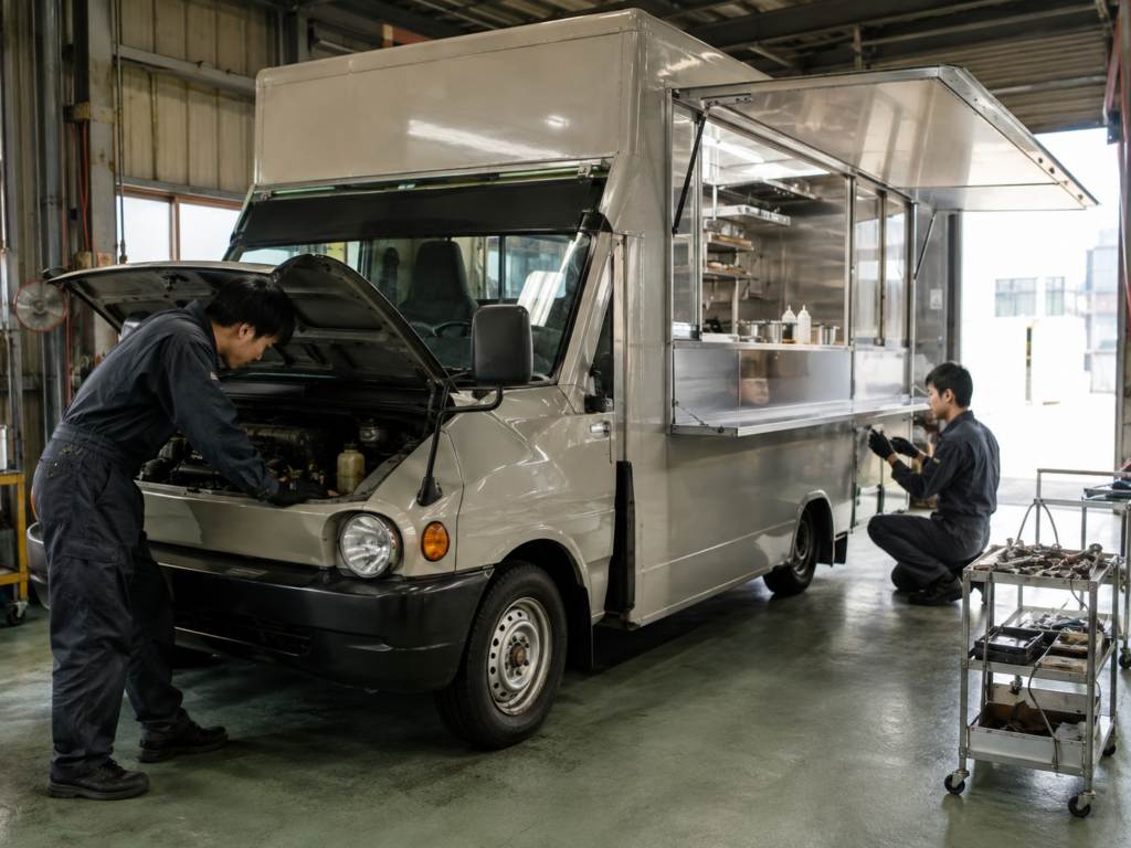 キッチンカーのメンテナンスチェックリスト｜長く使うための定期点検ポイント