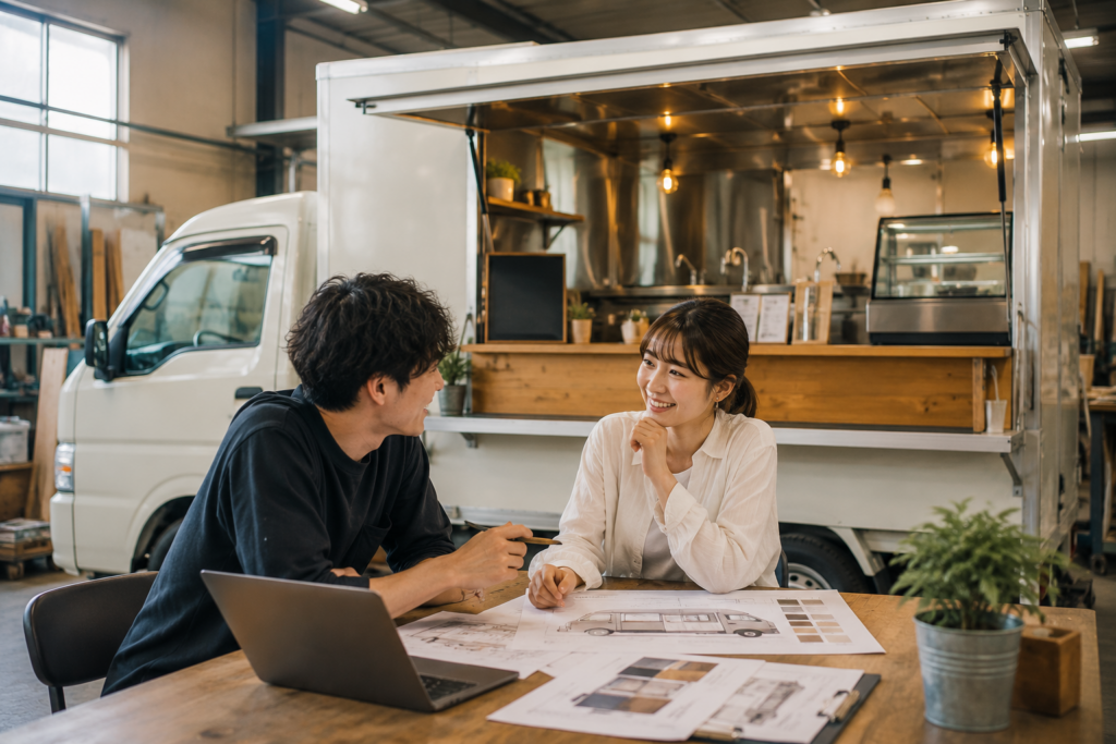 キッチンカー選びで失敗しないために。製作前に知っておきたいポイント